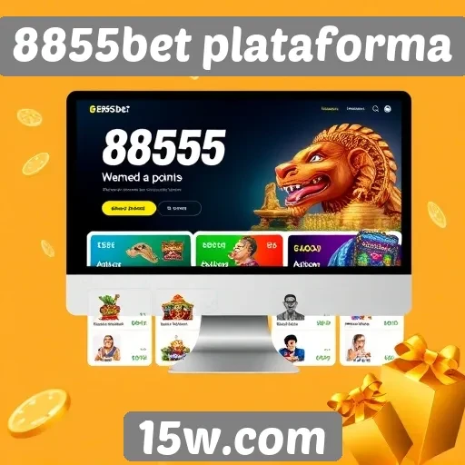 Interface do usuário no 8855bet plataforma é intuitiva e moderna